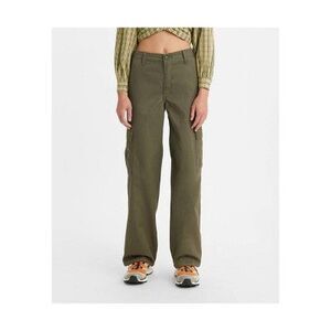 Levi's - Levi's Women's High Rise Wide Leg Relaxed Cargo Pa Olive